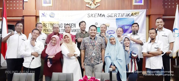Retooling Dosen D3 Manajemen Informatika Politeknik Negeri Lampung