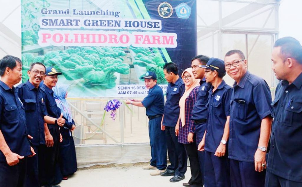 Smart Green House Polihidro Farm Politeknik Negeri Lampung