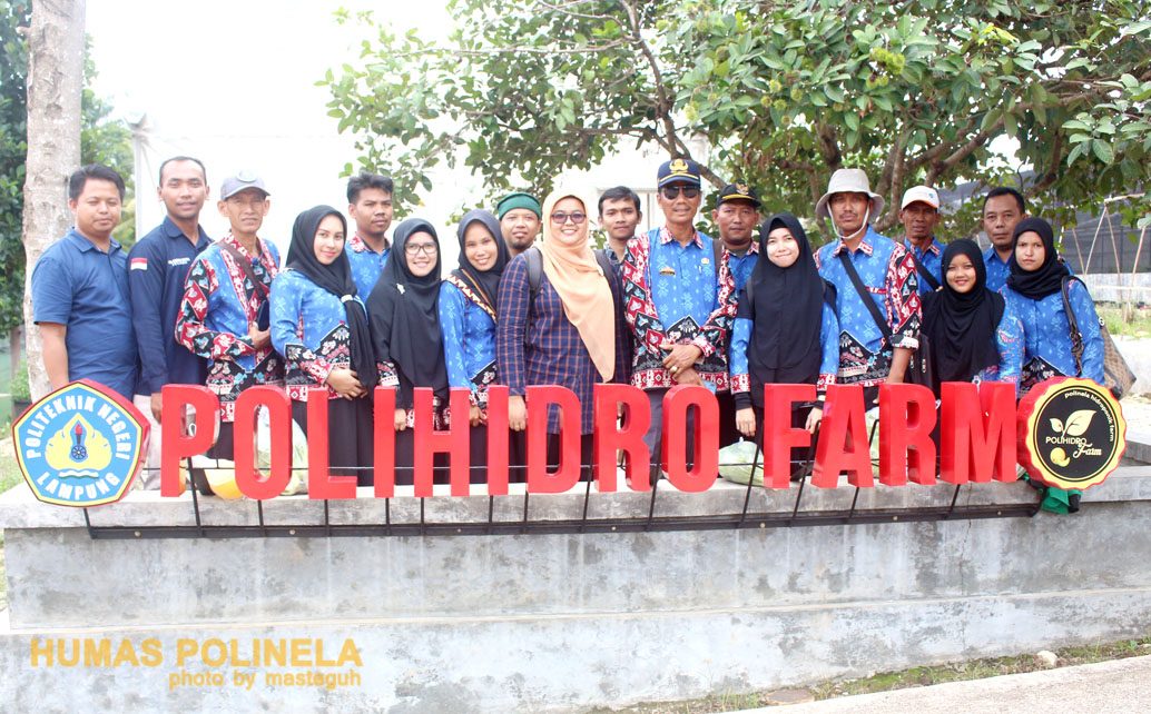 UPTD BPPP Way Khilau Kunjungi Polihidro Farm Polinela