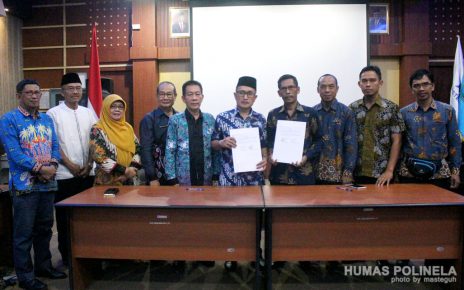 SMK Negeri 1 Pangkalan Kuras Riau MoU dengan Polinela