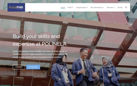 Portal Informasi Aktual dan Terpercaya Penerimaan Mahasiswa Baru (PMB) Politeknik Negeri Lampung