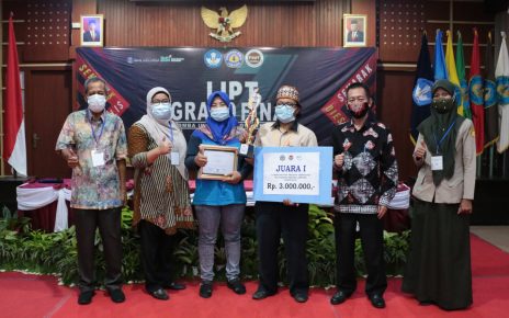 “Kopiah Pelepah Pinang” Juarai Lomba Inovasi Produk Teknologi (LIPT) Politeknik Negeri Lampung