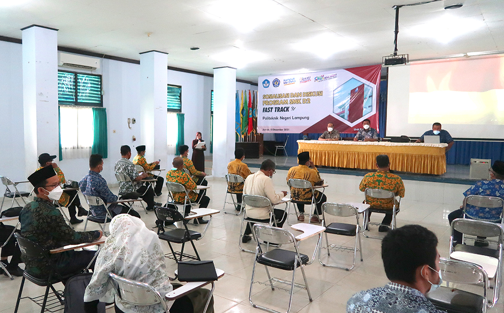 Polinela - Diskusi Program D2 Fast Track - MKKS Way Kanan dan Lampung Barat 1