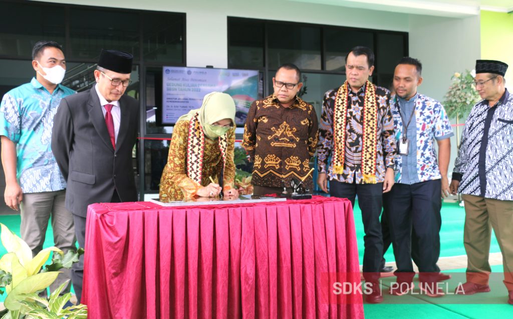 Dirjen Pendidikan Vokasi Resmikan Gedung Kuliah Baru Polinela ...