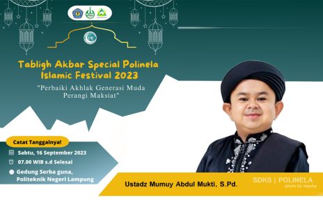 Tabligh akbar special polinela islamic festival 2023