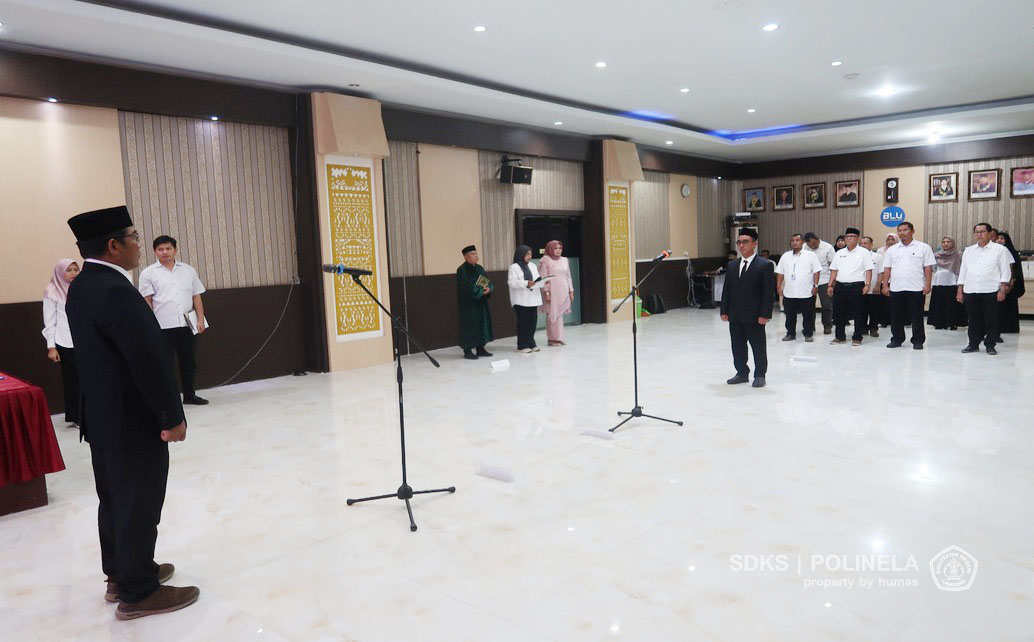 Penguatan Organisasi, Direktur Polinela lantik pejabat Kasubbag Umum Definitif