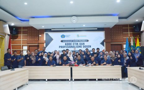 Bangun Budaya Akademik Berintegritas, Polinela Gelar Workshop Kode Etik dan Profesionalisme Dosen
