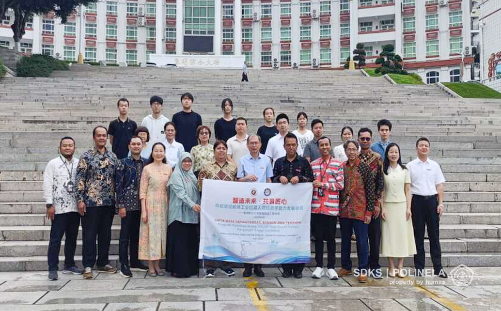 Polinela Dukung Pengembangan SDM Vokasi Berkelas Internasional Melalui Pelatihan Robotika Industri Di Tiongkok