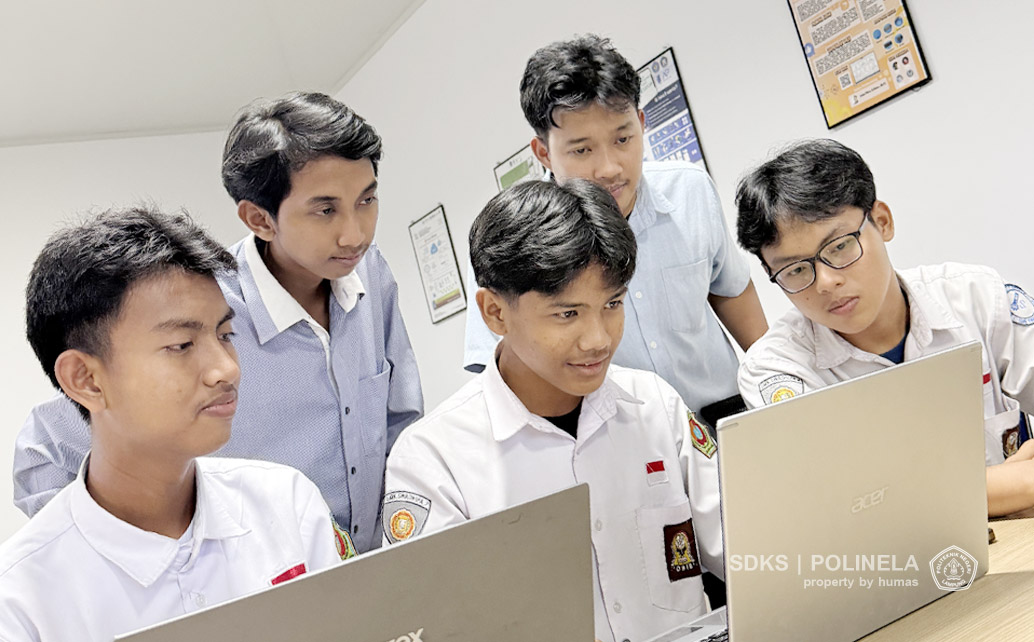 prodi TRPL Polinela dipercaya sebagai pembimbing eksebisi tim siswa smk wakil provinsi lampung peserta LKS Nasional 2026 di bidang AI