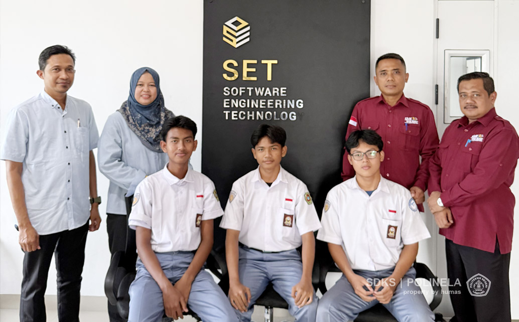 prodi TRPL Polinela dipercaya sebagai pembimbing eksebisi tim siswa smk wakil provinsi lampung peserta LKS Nasional 2026 di bidang AI