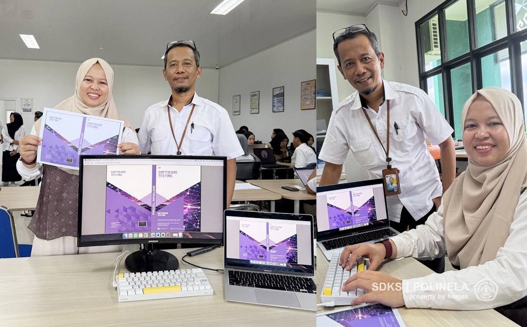 Polinela dan Hubei Vocational College of Science and Technology Kerja Sama Terbitkan Buku Textbook Software Testing
