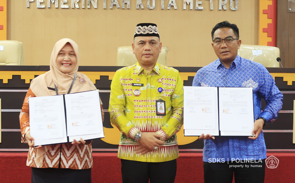 Sinergi Polinela dan Pemerintah Kota Metro: Bangun Kolaborasi Berdampak melalui Program Strategis bidang Pendidikan, Riset Terapan dan Pengabdian Masyarakat