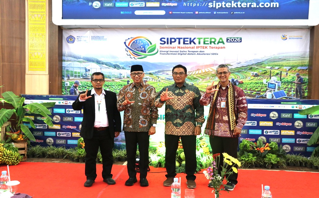 Gubernur Lampung Dorong Sinergi Inovasi Terapan Dan Transformasi Digital Untuk Percepatan Pembangunan Daerah - Politeknik Negeri Lampung