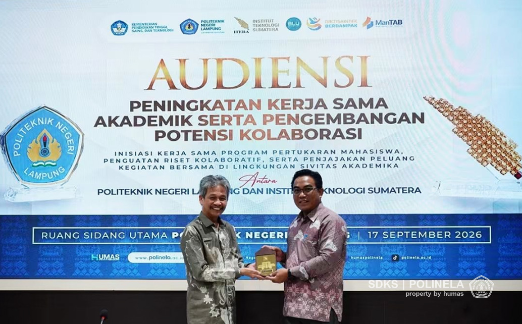Polinela dan Itera Perkuat Kolaborasi untuk Memperluas Dampak Pendidikan dan Riset Terapan