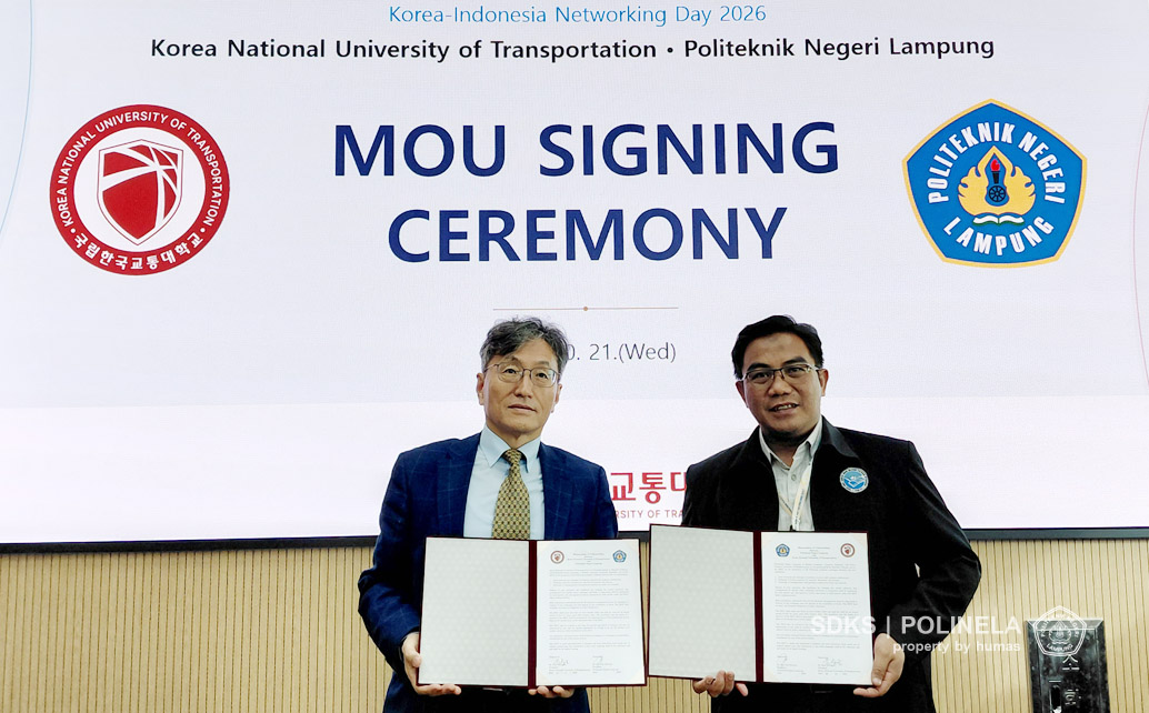 Polinela Sepakati Kerjasama dan Kolaborasi Akademik dengan Korea Nasional University of Transportation melalui KIND 2026
