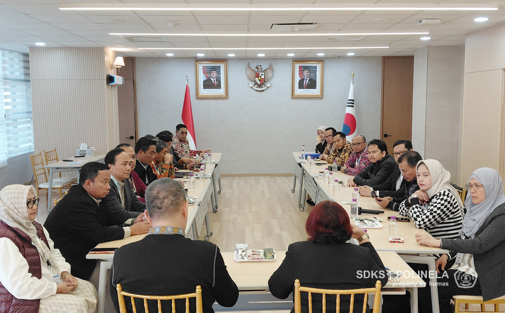 Perkuat Kerja Sama dengan Mitra Korea Selatan, Direktur Polinela Silaturahmi ke ATDIKBUD KBRI