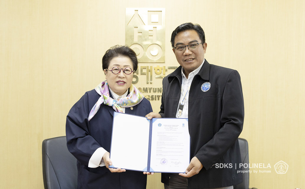 Melalui KIND 2026 Polinela Sepakati Kerjasama Dan Kolaborasi Akademik Dengan Sangmyung University Korea Selatan